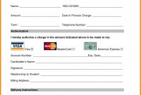 Hilton Credit Card Authorization Form Template Pdf Unbelievable with Order Form With Credit Card Template