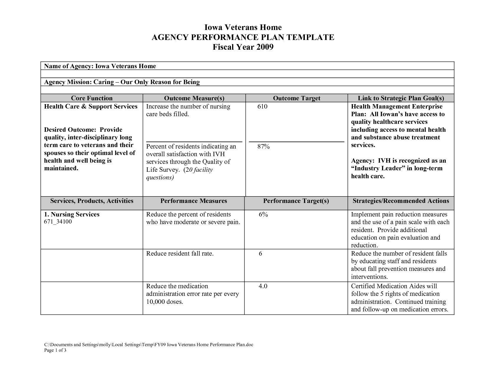 Home Care Business Plan Template Non Medical Sample Of pertaining to Health Care Business Plan Template