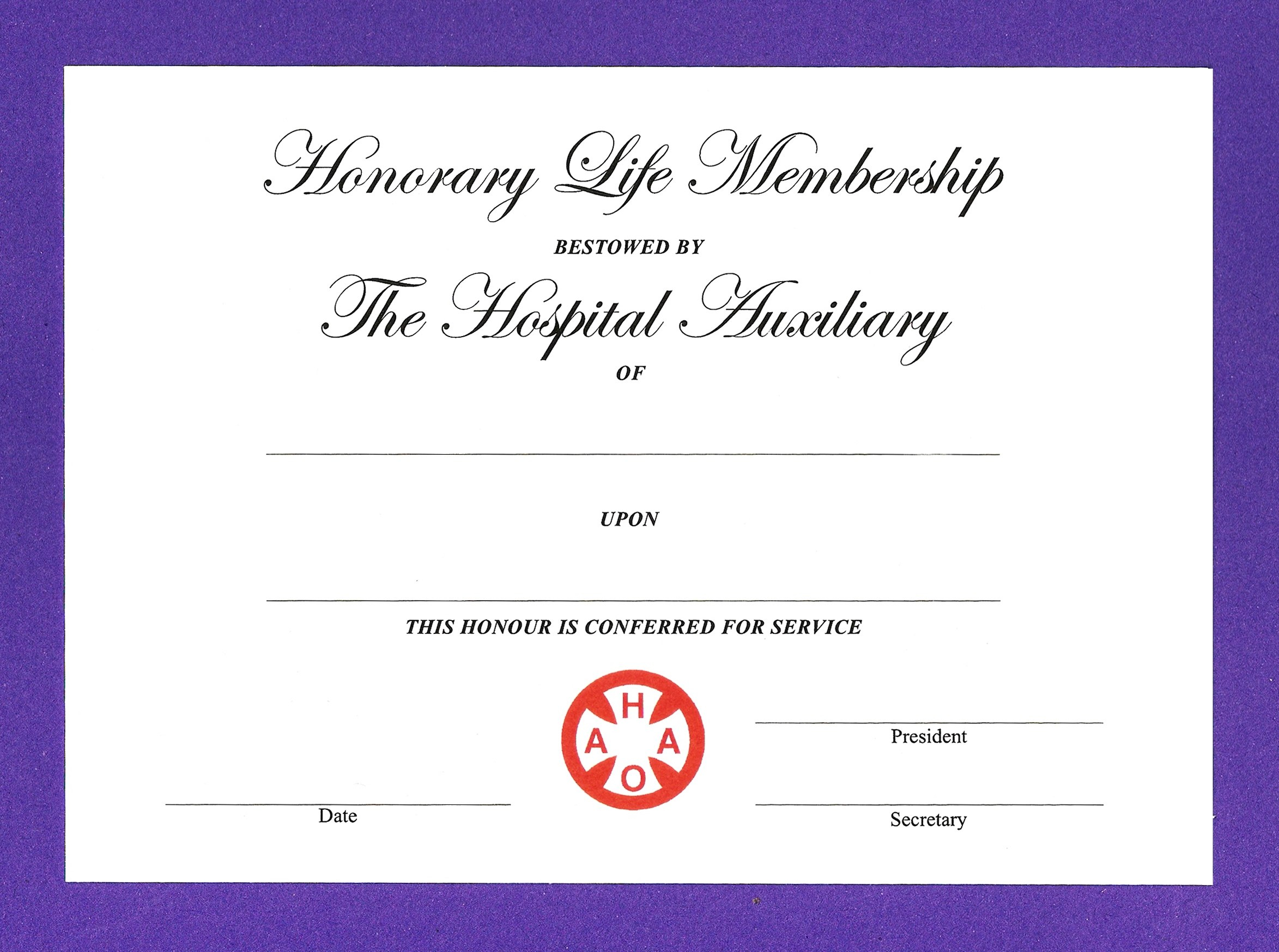 Honorary Life Certificate Templates  Pdf Docx  Free  Premium intended for Life Membership Certificate Templates