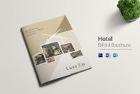 Hotel Bi Fold Brochure Design Template In Word Psd Publisher with Hotel Brochure Design Templates