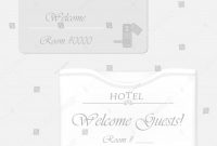 Hotel Rfid Key Card Keycard Sleeve Stock Vector Royalty Free regarding Hotel Key Card Template