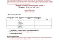 How A Market Research Benefits Your Business  Free  Premium Templates regarding Market Research Report Template