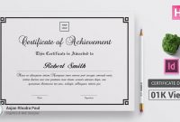 How To Create A Certificate Template In Indesign  ✪ Indesign in Indesign Certificate Template