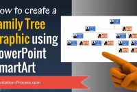 How To Create A Family Tree Graphic Using Powerpoint Smartart  Youtube for Powerpoint Genealogy Template