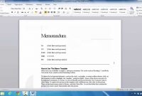 How To Create A Memo In Microsoft Word   Youtube in Memo Template Word 2013