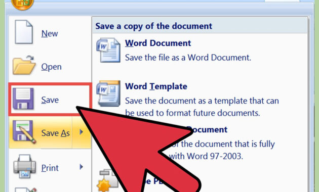 How To Create A Newsletter With Ms Word   Steps throughout How To Save A Template In Word