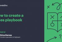 How To Create A Sales Playbook The Ultimate Guide  Template for Business Playbook Template