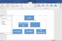 How To Create An Organization Chart In Word intended for Word Org Chart Template