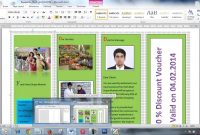 How To Create Brochure Using Microsoft Word Within Few Minutes  Youtube inside Booklet Template Microsoft Word 2007