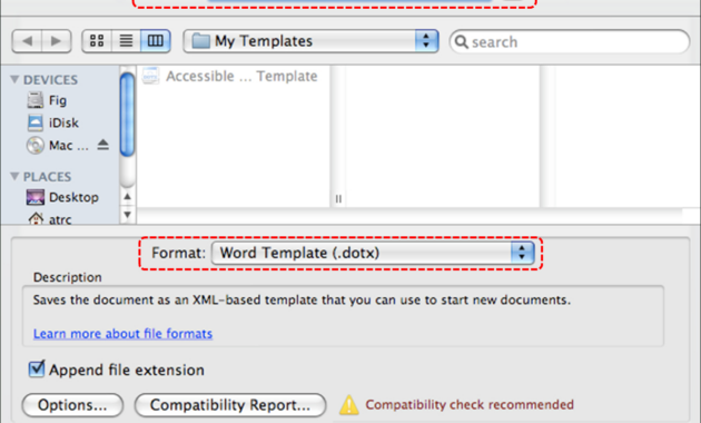How To Create File Templates On Your Mac – Web Job Posting pertaining to How To Save A Template In Word