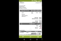 How To Create Invoice In Book Keeper Android  Youtube pertaining to Invoice Template Android