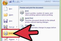 How To Create Labels Using Microsoft Word   Steps intended for Creating Label Templates In Word