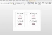 How To Create Twopage Flyer In Ms Office Word Document  Youtube for Quarter Sheet Flyer Template Word