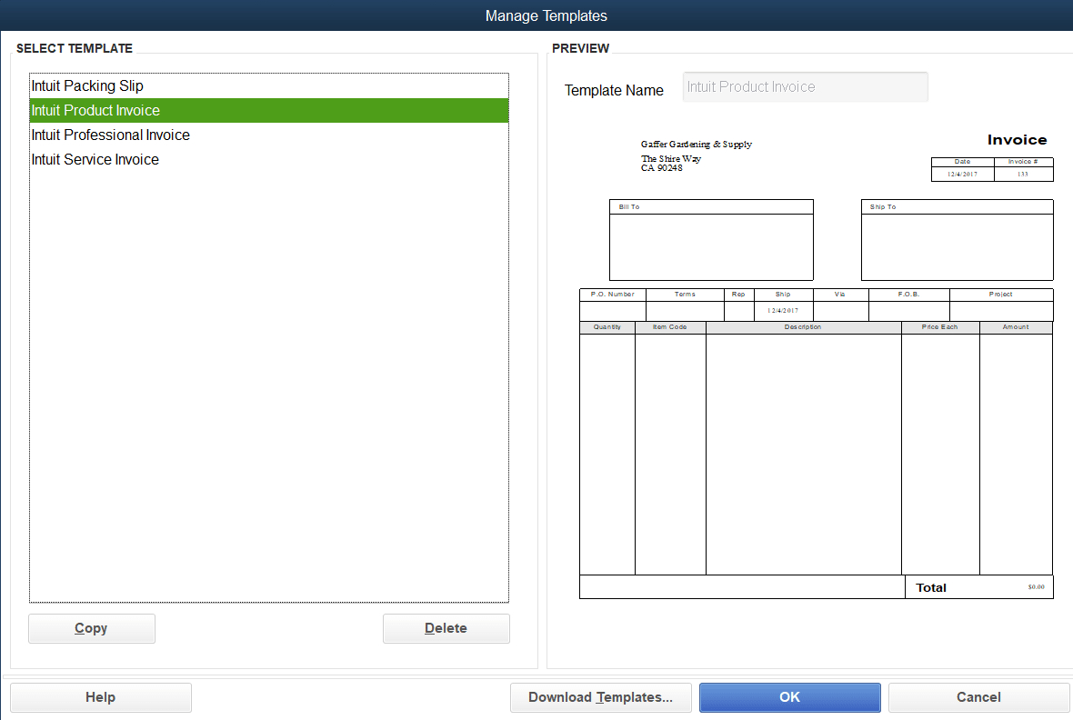 How To Customize Invoice Templates In Quickbooks Pro  Merchant Maverick in Custom Quickbooks Invoice Templates