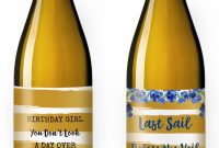 How To Make A Custom Label From A Template; Stepstep Guide throughout Diy Wine Label Template