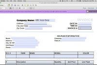 How To Make An Auto Repair Invoice  Excel  Pdf  Word  Youtube pertaining to Free Auto Repair Invoice Template Excel