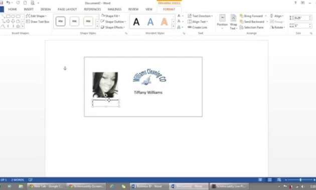 How To Use Microsoft Word To Make Id Badges throughout Visitor Badge Template Word