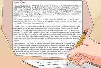 How To Write A Settlement Agreement With Pictures  Wikihow for Damages Settlement Agreement Template