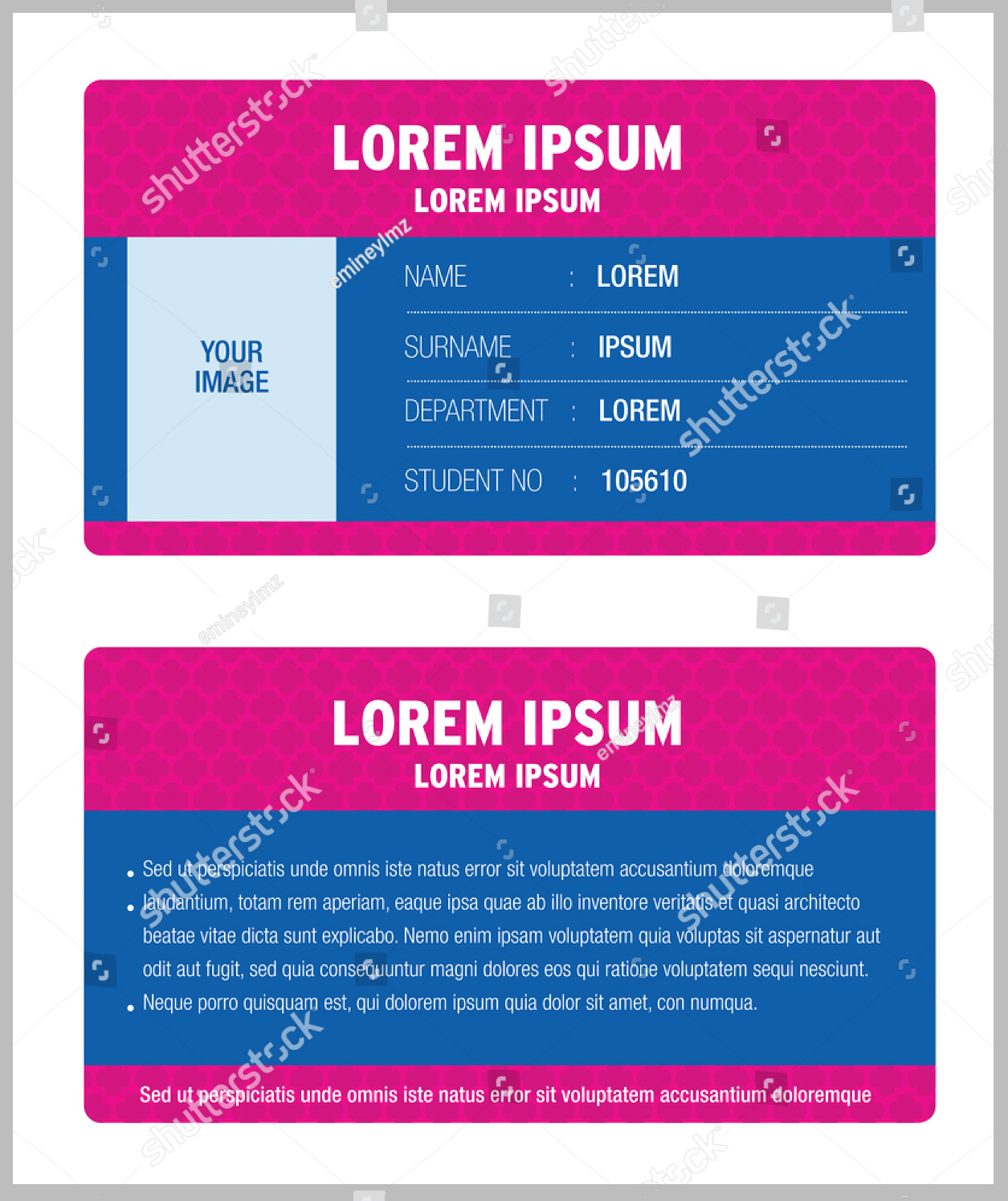 Iconic Student Card Templates  Ai Psd Word  Free  Premium within Isic Card Template