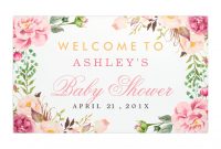Ideas For Bridal Shower Banner Template With Description in Bridal Shower Banner Template