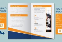 Illustrator Tutorial  Two Fold Business Brochure Template Part within 2 Fold Brochure Template Free