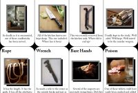 Image Result For Printable Clue Game Cards  Awesome Jayden Things for Clue Card Template