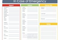 Images Of Emergency Card Template For High School Deerfield throughout In Case Of Emergency Card Template