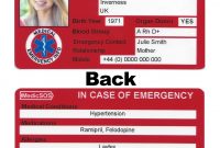 Images Of Icecontact Card Template  Bfegy inside In Case Of Emergency Card Template