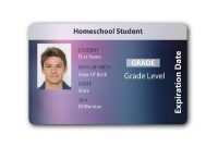 Images Of Online School Id Card Template  Masorler for High School Id Card Template