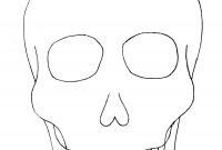 Images Of Sugar Skull Template Printable Blank  Unemeuf regarding Blank Sugar Skull Template
