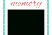 In Loving Memory  Free Memorial Card Template  Greetings Island throughout Remembrance Cards Template Free