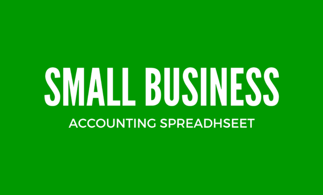Income And Expenditure Template For Small Business  Excel in Business Accounts Excel Template