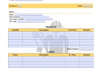 Independent Contractor  Invoice Template  Onlineinvoice within 1099 Invoice Template