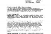 Industry Analysis Examples  Pdf  Examples in Industry Analysis Report Template