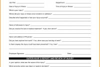 Information Technology Incident Report Example And Technology within First Aid Incident Report Form Template
