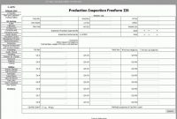 Inspection Report Template  Template Business regarding Welding Inspection Report Template