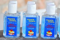 Instant Download Printable Hand Sanitizer Labels Hands Down  Etsy for Hand Sanitizer Label Template
