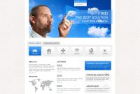 Insurance Responsive Website Template in Professional Website Templates For Business