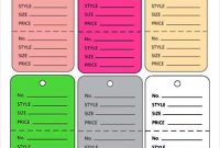Inventory Tag Template  Free Printable Vector Eps Format inside Inventory Labels Template