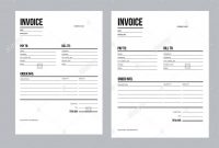 Invoice  Business Template  European And Usa Standard Paper Stock within European Invoice Template