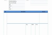 Invoice Free Invoice Template Excel Orangescrum Freelance Temp Full for Quickbooks Invoice Template Excel