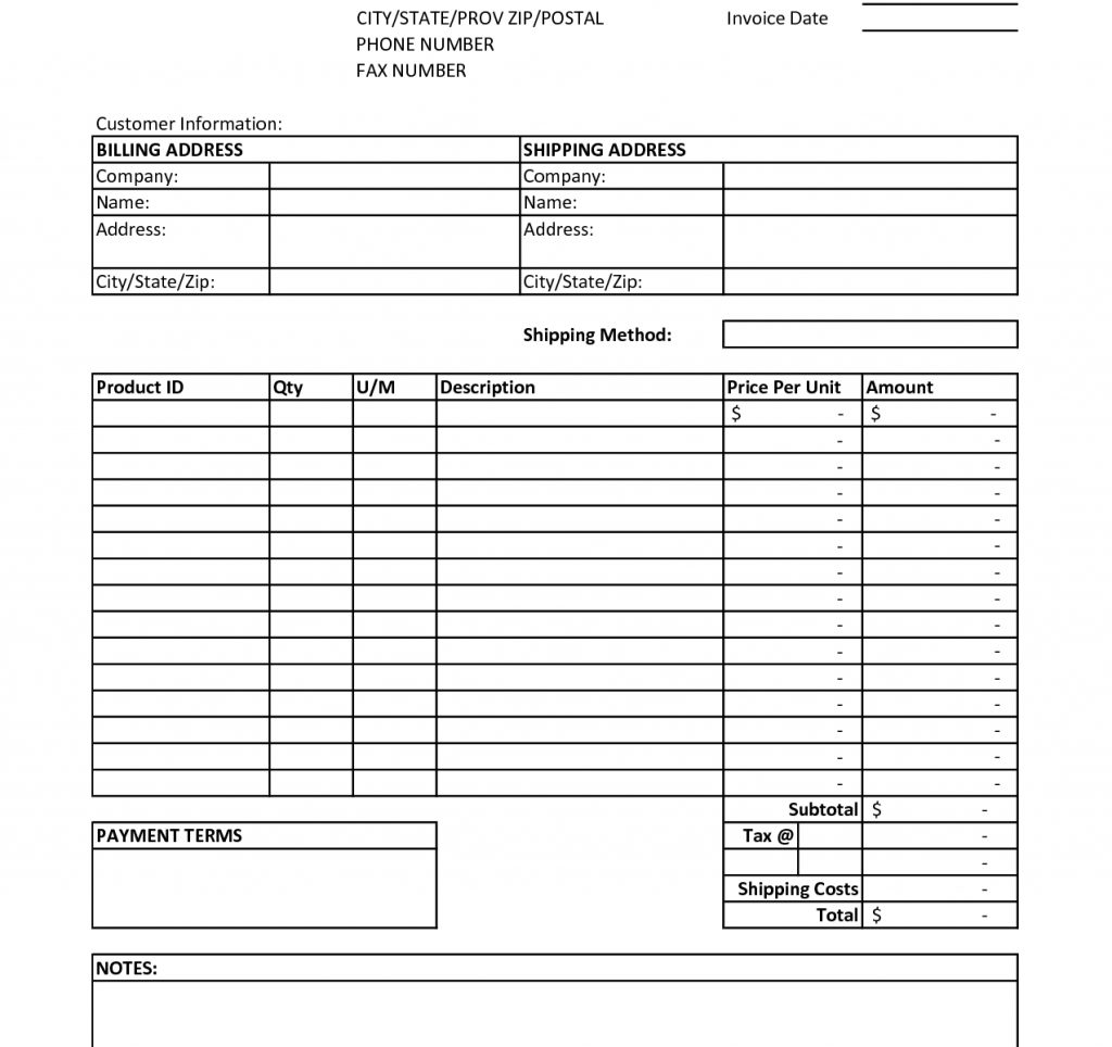 Invoice Template Excel South Africa Download Tax Design inside South ...
