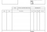 Invoice Template For Openoffice Free Sales Blank Templates Format intended for Invoice Template For Openoffice Free