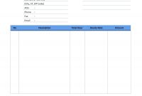 Invoice Template Google Docs Ideas Free Templates Smartsheet throughout Google Drive Invoice Template