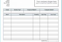 Invoice Template In Excel inside Invoice Template In Excel 2007
