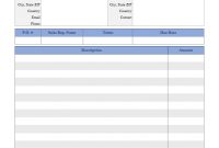 Invoice Template Libreoffice within Libreoffice Invoice Template