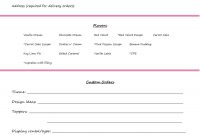 Invoiceorder Form Setup  Cupcakes In   Cake Order Forms with regard to Bakery Invoice Template