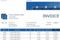 Invoices  Office intended for Xl Invoice Template