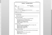 It Incident Report Template with Computer Incident Report Template