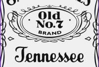 Jack Daniels Custom Label Maker  Trovoadasonhos for Jack Daniels Label Template